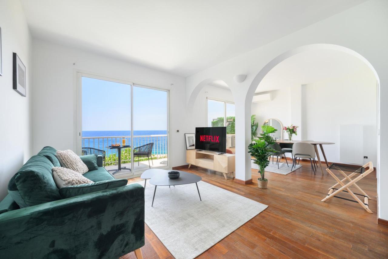 Proche Monaco, Vue Mer Et Acces A La Plage Saint-Antoine  Ngoại thất bức ảnh