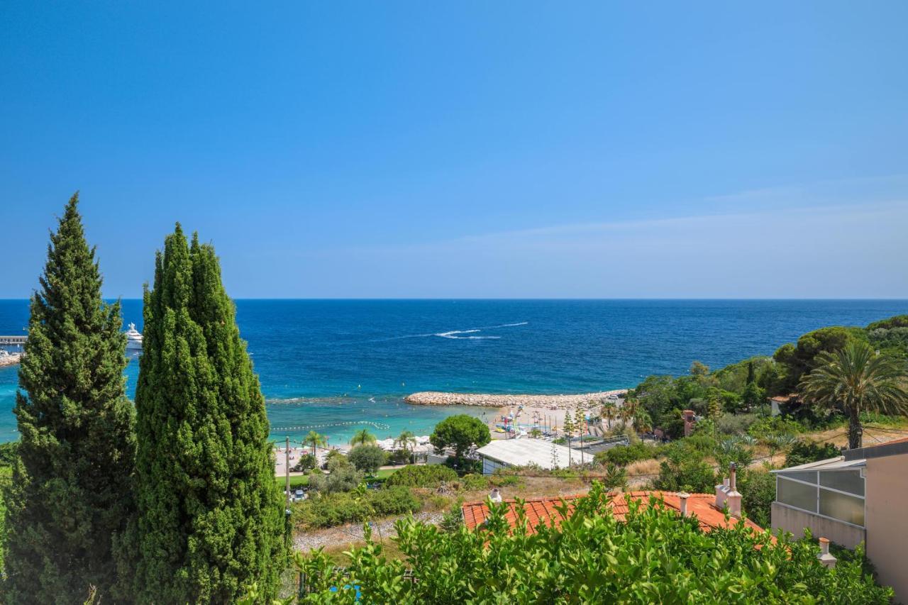 Proche Monaco, Vue Mer Et Acces A La Plage Saint-Antoine  Ngoại thất bức ảnh